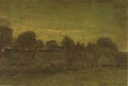 Village at Sunset (nn04)
